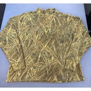 Vintage 90s Macks MPW Apparel Camouflage T-Shirt Men's Large Long Sleeve Camo